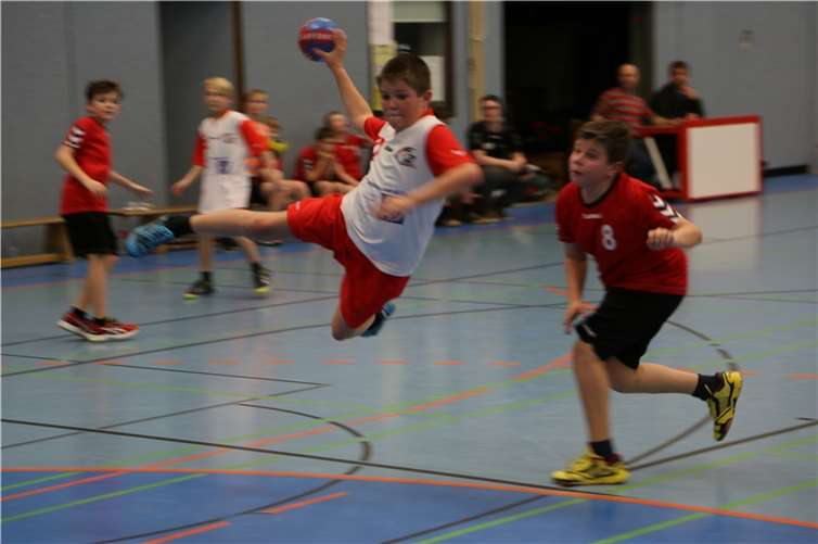 Szene aus dem Spiel gegen den HSG Römerwall. Privat