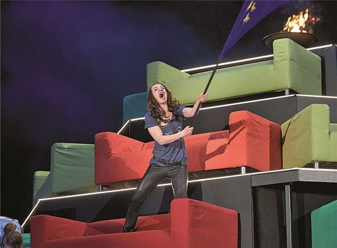 Szene aus der neuen Inszenierung. Matthias Baus