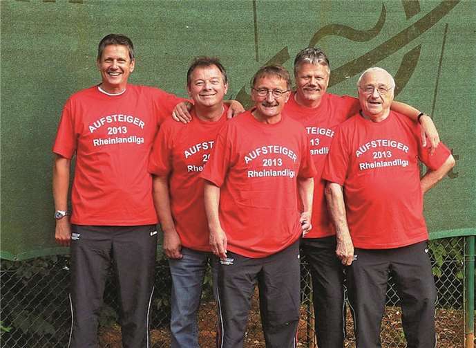 TC Steimel Herren 55: Aufstieg in die Rheinlandliga.Privat