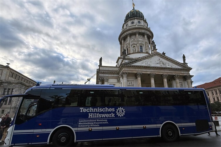 THW Bus in Berlin