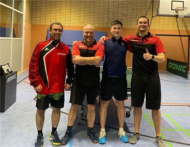 TTV Oberwinter I erkämpft Unentschieden gegen Löhndorf.  Foto: privat