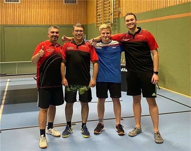 TTV Oberwinter I in der Aufstellung.  Foto: privat