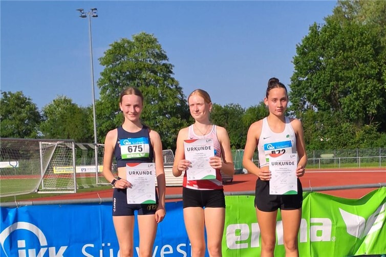 TV-Leichtathletin Frieda Balles siegte bei den Verbandsmeisterschaften in Heidesheim im Fünfkampf.
