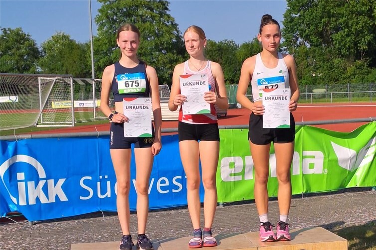 TV-Leichtathletin Frieda Balles siegte bei den Verbandsmeisterschaften in Heidesheim im Fünfkampf.