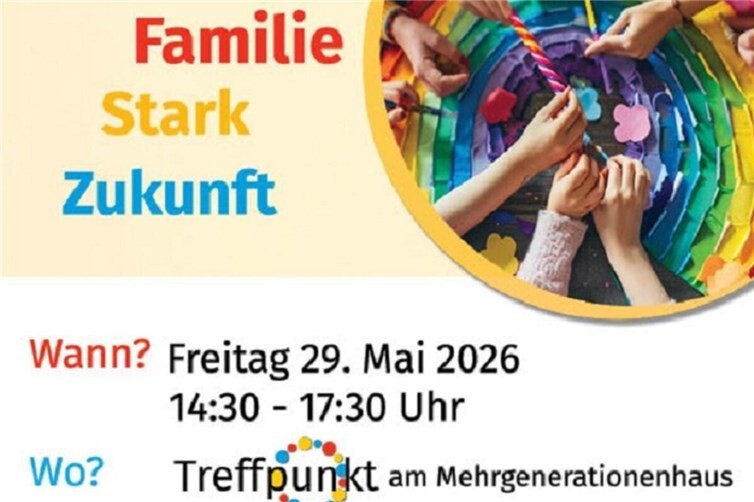 Tag der Familie 2026 lädt zum Mitmachen und Begegnen ein