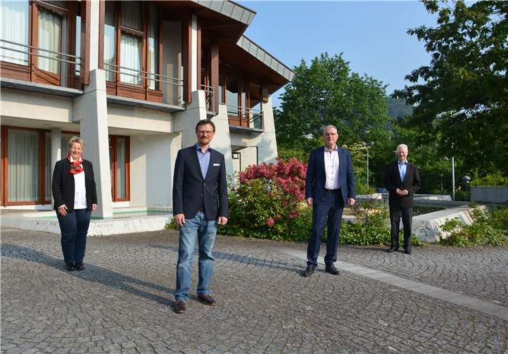 Tanja Steeg, Philipp Borchardt, Uwe Bruchhäuer und Frank Puchtler ziehen an einem Strang. Foto: privat