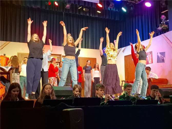 Tanz, Gesang, Schauspiel und die Musik der Schul-Big Band: All das wurde dem Musical-Publikum geboten.