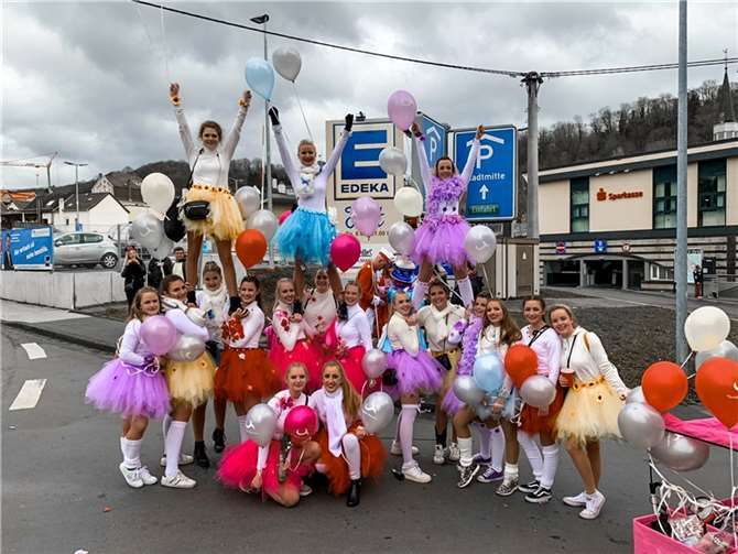 Tanzflöhe Ohlenberg: Linz am Rhein (Rosenmontagszug 2020)
