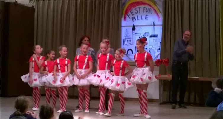 Tanzgruppe Leevja des VFR Niederfell begeisterten das Publikum. Privat