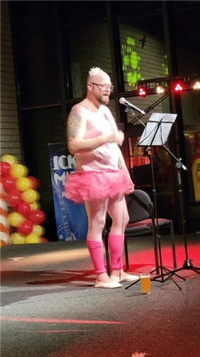 Tanzmaus Kevin Baulig.