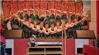 Tanzsportgruppe Meninas der KG Rot-Weiß Westum 1935 e.V. mit ihrem Showtanz "Wi...