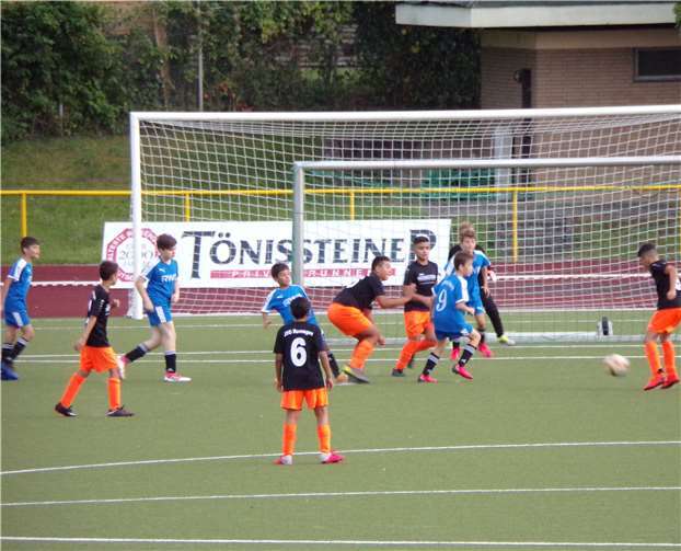 Tapfer kämpften die jungen Spieler, doch es reichte letztlich nicht für einen Sieg. Foto: privat