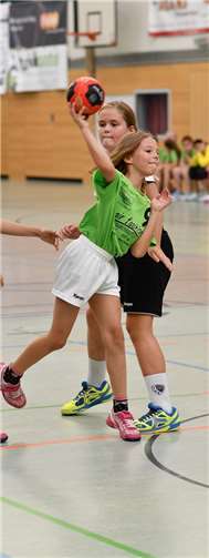 Tatjana Schulze beim Wurf.  Privat