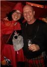 Tatjana Wolfgarten mit ihrem Lieblingsschlagzeuger Christian Blüm von der Gruppe...