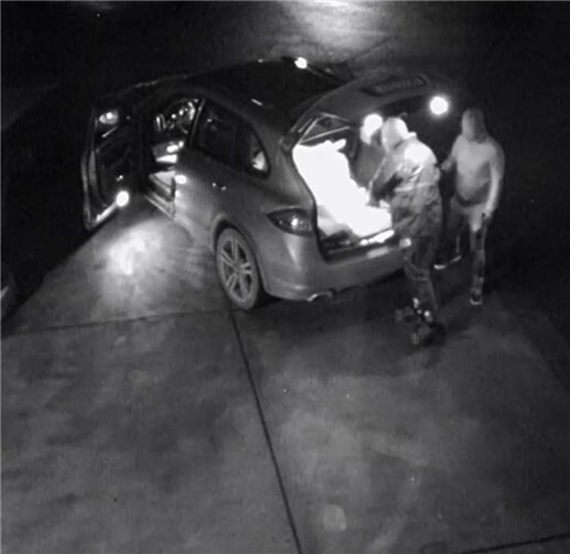 Tatort von den mutmaßlichen Tätern, die eine Serie von insgesamt 22 Tankstelleneinbrüchen verübt haben sollen. Foto: Polizei