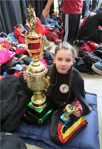 TayalLuna belegte im Kick Light bis 35 kg den ersten Platz