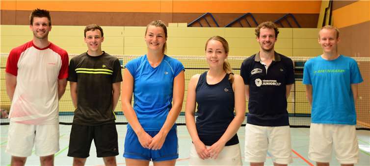 Team 1 mit (v.l.): Max Stage, Thilo Mund, Annika Konder, Sarah Kämpf, Timm Griesbach und Tobias Mund. Wegen Urlaub fehlte Theresa Ebertz.Fotos: privat