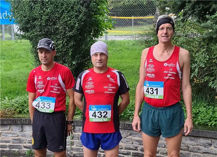 Team Berglauf in Bengel.Fotos: privat