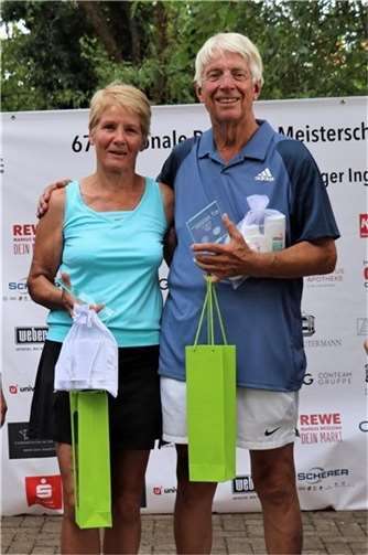 Team Christel Karottki/Winfried Schardt wird Deutscher Vizemeister. Foto: privat