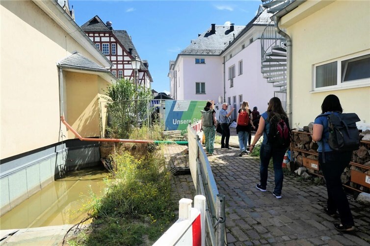 Team-Exkursion nach Ahrweiler inklusive Stadtführung „Ahrweiler im Wiederaufbau“.  Foto: Julia Noppeney