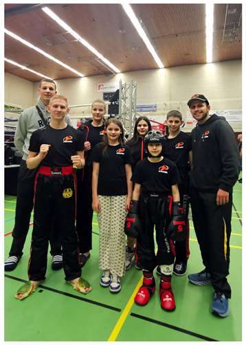 Team Outcast Figthing. Foto: Outcast Fighting e.V.