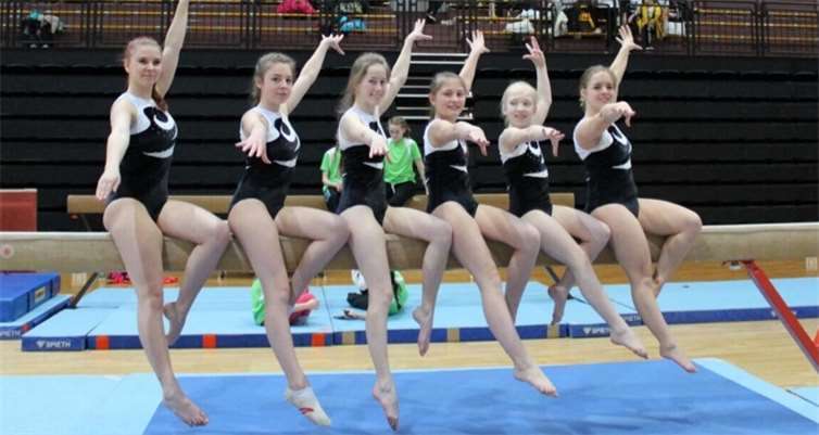 Team Turnen der Schönstätter Marienschule.