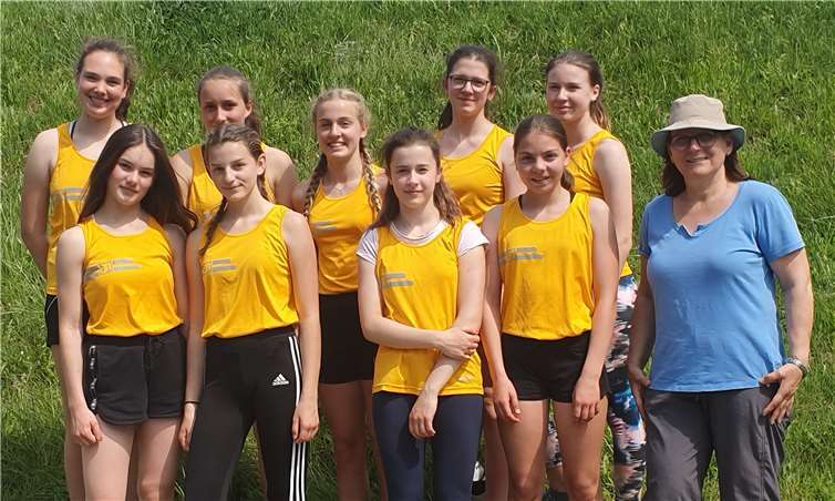 Team der Mädchen im WK III-1.