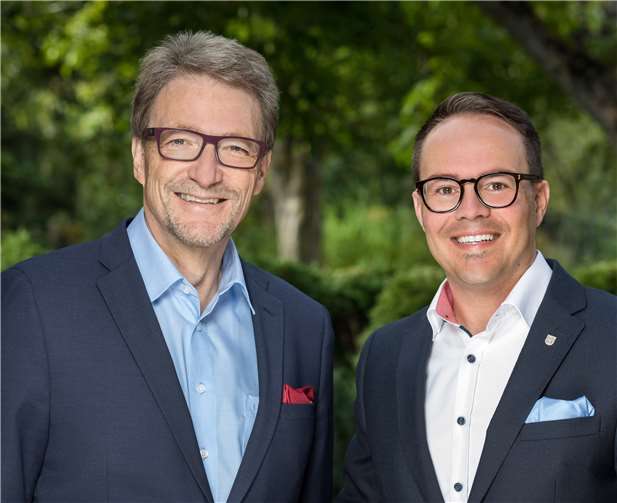 Teamarbeit: CDU-Vorsitzender Rainer Friedrich und Fraktionschef Joachim Kühlwetter. Foto: privat