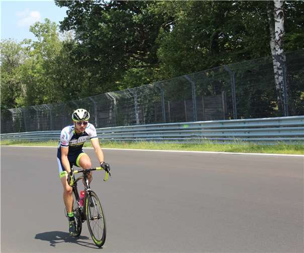 Teamfahrer Carlo Dindorf. Foto: privat