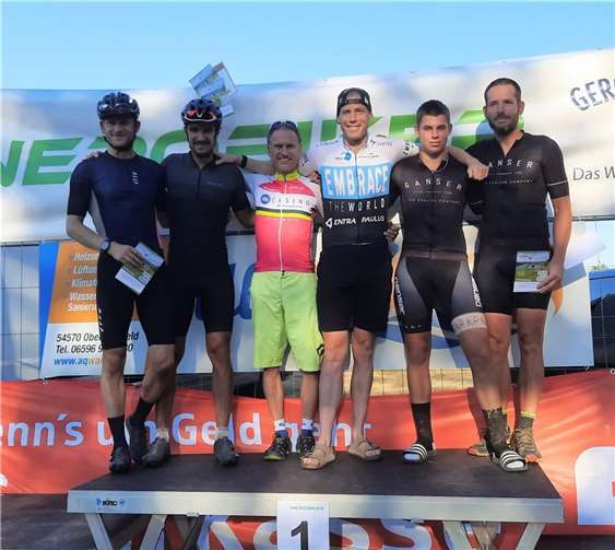 Teamfahrer Erik Hühnlein stand mit Peter Schermann (Team Embrace the World) im 2-er Team am Start. Foto: Conny Haas