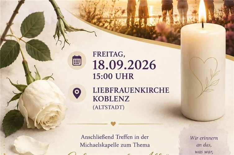 Teil des Einladungsplakates