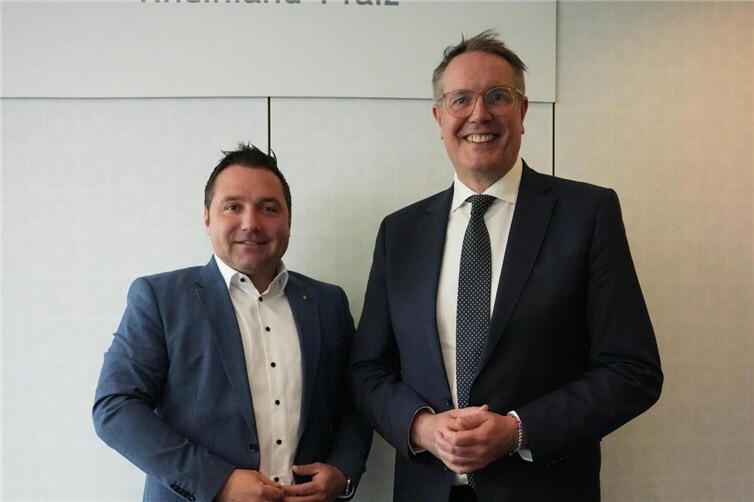 Teil des neuen Fraktionsvorstandes: Benedikt Oster, MdL und Alexander Schweitzer, MdL und neuer Fraktionsvorsitzender.