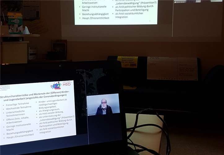Teilnahme an der Online Jugendpflegertagung des Jugendbüros Altenahr.