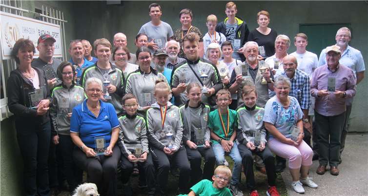 Teilnehmer der Adenauer Schießsportwoche.Foto: privat