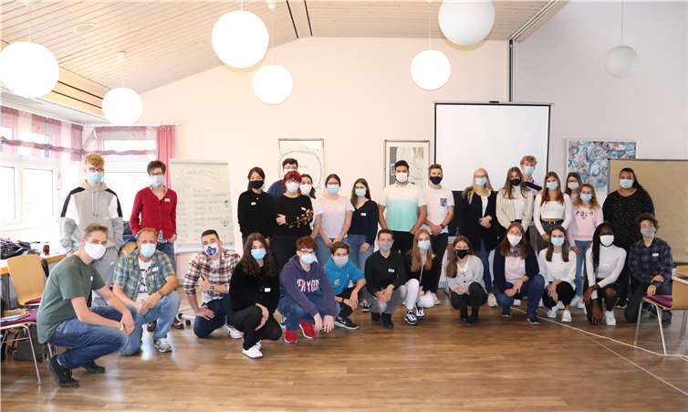 Teilnehmer der SV-Werkstatt und Mitglieder der AG offene Jugendarbeit im Kreis Ahrweiler. Foto: privat