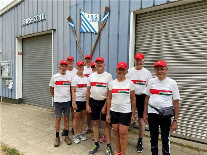 Teilnehmer der Wanderfahrt nach Lübeck. Foto: privat