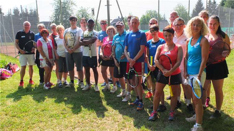 Teilnehmer des Schleifchenturniers.Rüdiger Vietor