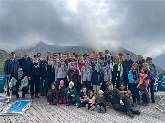 Teilnehmer und Teilnehmerinnen des Sommerlagers der Georgspfadfinder Mendig.  Foto: privat