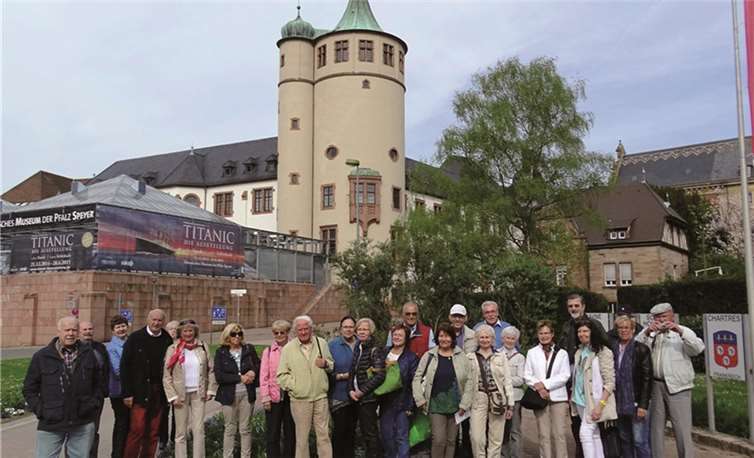 Teilnehmer unserer Fahrt nach Speyer zur hochinteressanten TITANIC-Ausstellung. Privat