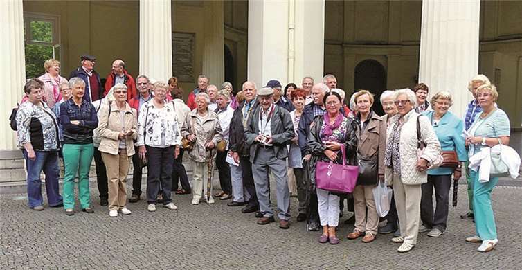 Teilnehmer unserer Tagesfahrt nach Aachen. privat