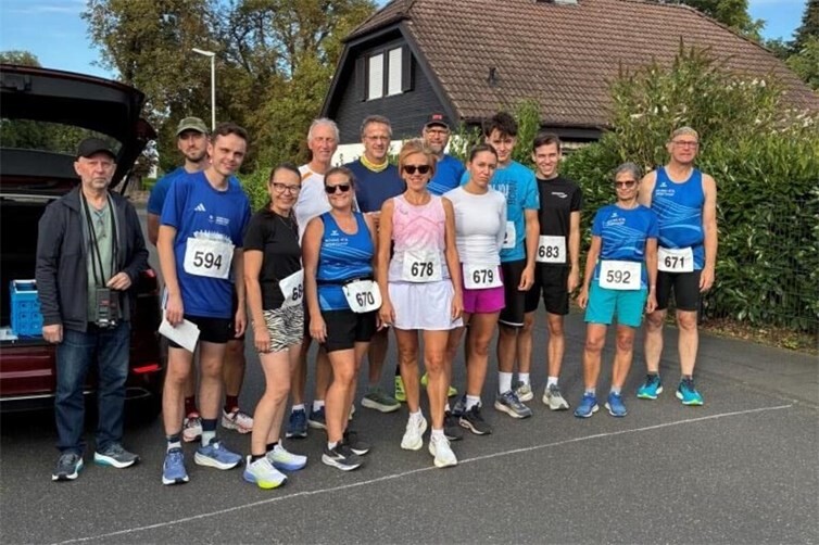 Teilnehmer vor dem Start Foto: privat