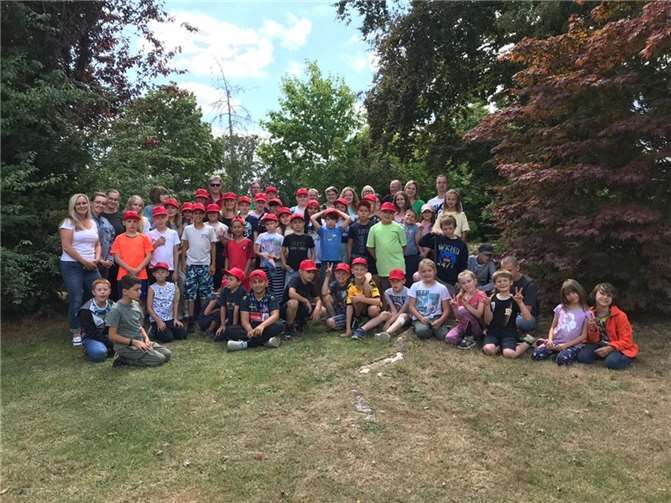 TeilnehmerInnen der Kinderferienfreizeit.  Foto: AWO Bezirksverband Rheinland-Pfalz e.V.