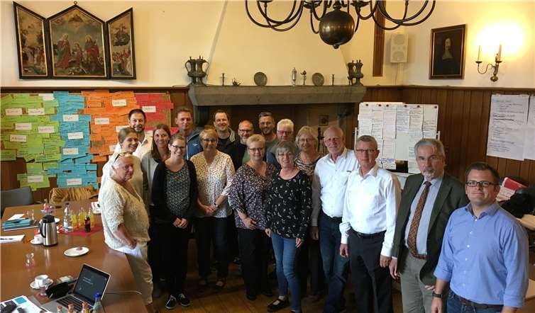 TeilnehmerInnen des Workshops „Markenentwicklung der Stadt Linz am Rhein“. Stadt Linz am Rhein