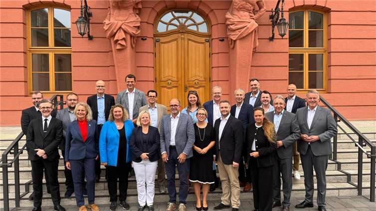 Teilnehmerinnen und Teilnehmer der digitalpolitischen Sprechertagung in Mainz 2025. Foto: privat