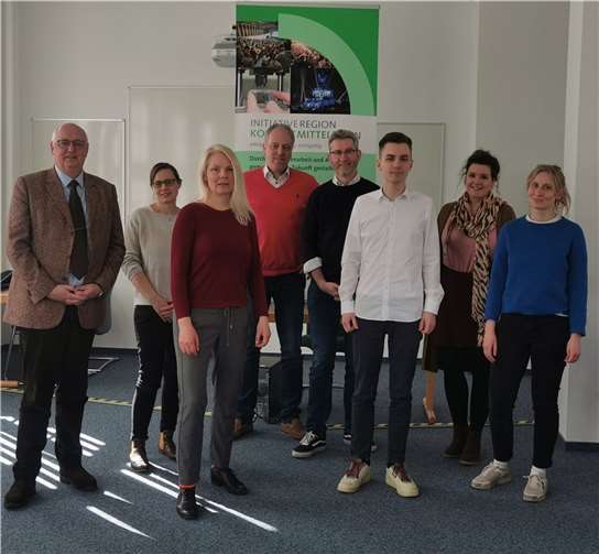 Teilnehmerinnen und Teilnehmer des Vernetzungstreffens der „strategischen Kooperationsregionen in ländlichen Räumen“ bei der Initiative Region Koblenz-Mittelrhein e.V. in Koblenz.  Quelle: Initiative Region Koblenz-Mittelrhein