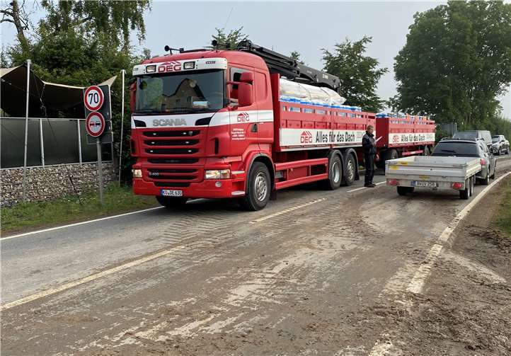 Teilweise wurde mit schwerem Gerät angerückt. Fotos: privat