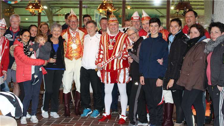 Tennis meets Karneval.Foto: privat
