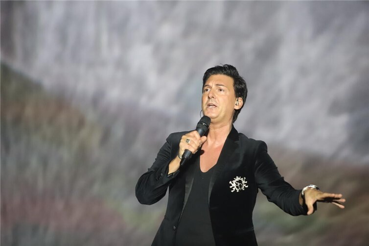 Tenor Silvio d’Anza eroberte mit seiner Stimme die Herzen der Klangwellen-Besucher.