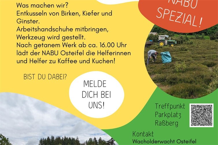 Termin Treffen der Wacholderwacht