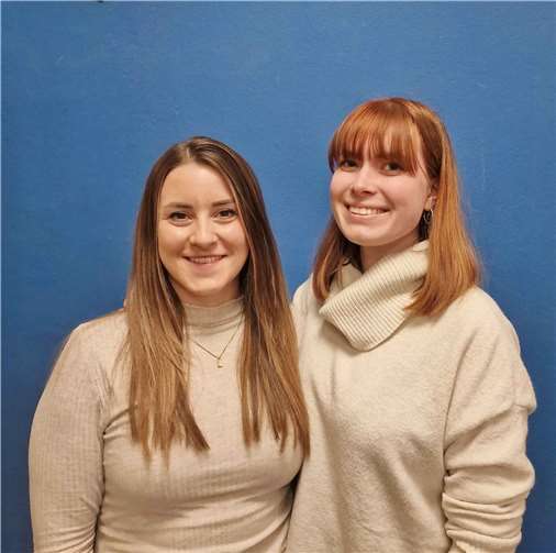 That‘s it Team – Bassenheim: Janka Löhr und Kathrin Kelbler. Foto: Anja Reintges